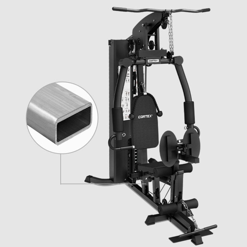 Cortex multi-station gym equipment for full-body workouts and strength training